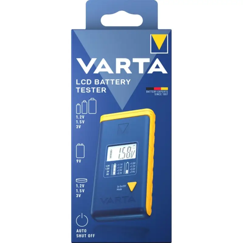 Varta 893101111 - Batterijtester 3V 2xLR44 Favoriet