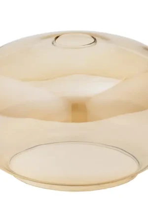 Vervangend glas voor E27 kroonluchter, diameter 21,5 cm, beige Speciale Aanbieding