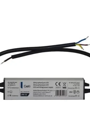 Koop Online Schakelende voeding voor LED-strips 12W/12V IP67