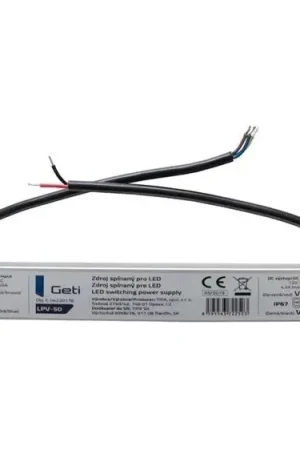 Geschakelde voeding voor LED-strips 50W/12V IP67 Beperkte Voorraad