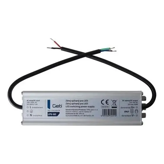 Exclusieve Aanbieding Schakelende voeding voor LED-strips 60W/12V IP67