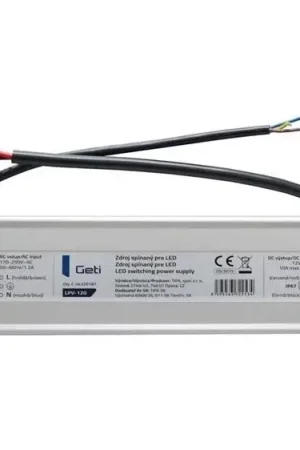 Schakelende voeding voor LED-strips 120W/12V IP67 Op = Op