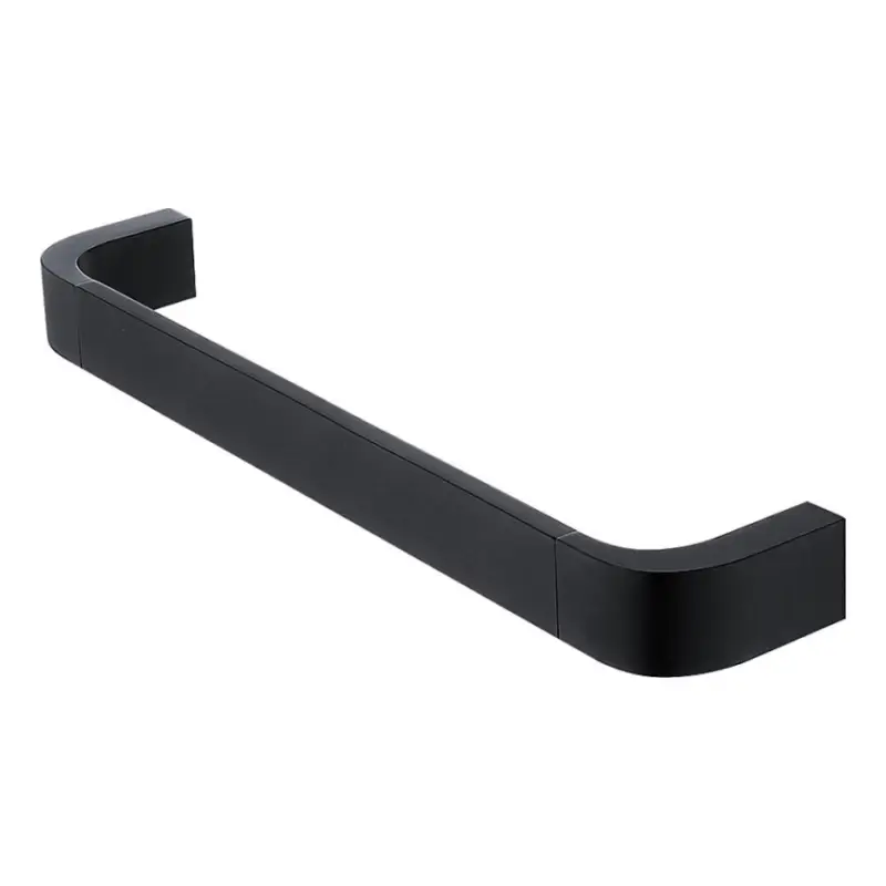 NIMCO NKC 30035-90 - Handdoekhouder voor aan de muur NIKAU 39 cm mat zwart Populair