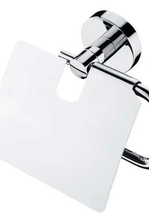Gereduceerde Prijs NIMCO UN 13055B-26 - Toiletpapierhouder UNIX glanzend chroom