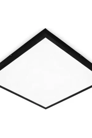 LED Bevestigd Lichtpaneel BRISBANE LED/36W/230V 4000K 59,5x59,5 cm zwart Betrouwbaar