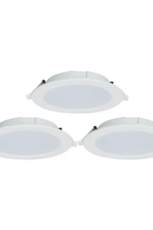 Aigostar - SET 3x Dimbare LED hangende plafond verlichting MESH LED/9W/230V 2700K-6500K diameter 14,5 cm Seizoensaanbieding