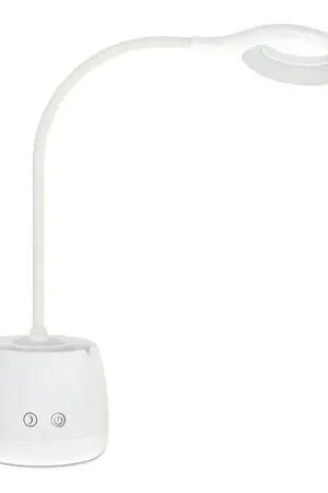 LED Dimbaar flexibel oplaadbaar tafellamp LUSIA LED/5W/5V 3000/4000K 1200 mAh wit Weekendaanbieding