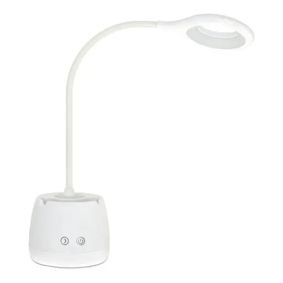 LED Dimbaar flexibel oplaadbaar tafellamp LUSIA LED/5W/5V 3000/4000K 1200 mAh wit Weekendaanbieding