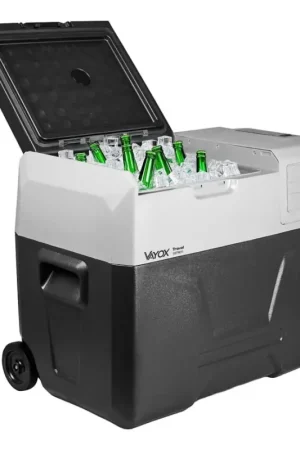 Draagbaar autokoelkast met LCD scherm 40 l 230V/12V/24V zwart Tijdelijk Beschikbaar