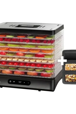 Concept SO2042 - Voedingsdroger 500W/230V zwart + siliconen bakvorm Flitsaanbieding