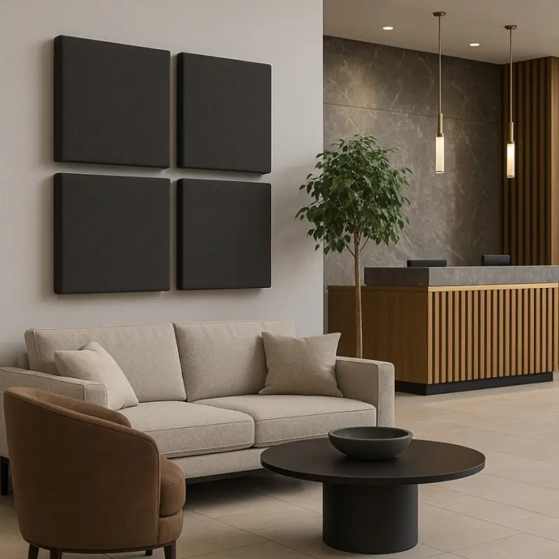 Akoestisch panel SILENCE 58x58 cm antraciet Nieuw