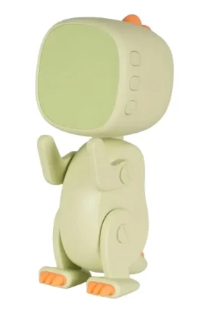 LED RGBW Dimbaar kinder nacht klein lampje met wekker ROBOT LED/1W/5V 1200 mAh Flitsaanbieding