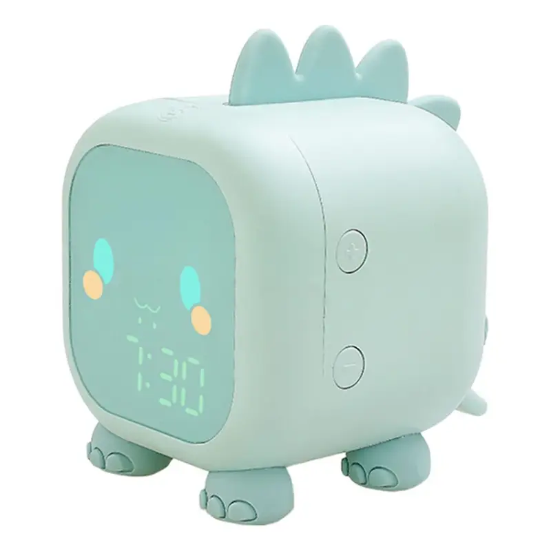 LED RGBW Dimbaar kinder nacht klein lampje met wekker FILIP LED/1,5W/5V 1500 mAh Seizoensaanbieding