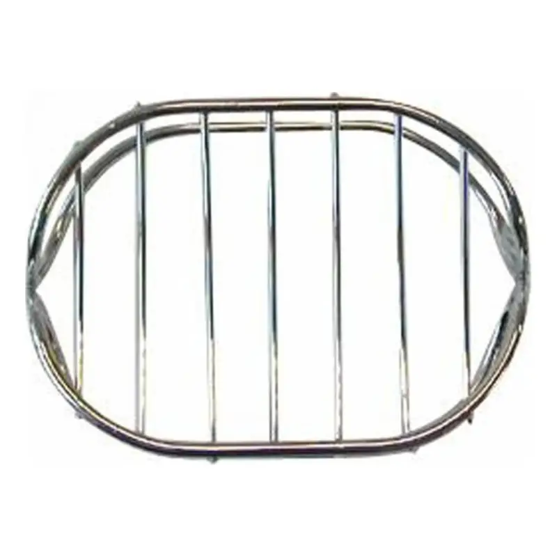 Zeepbakje draadmodel 8,4x10,7 cm glanzend chroom Voordeelprijs