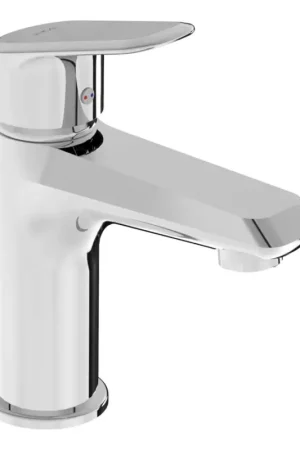JIKA H3112E10041111 - Wastafelmengkraan + afvoer zonder overloop TALAS 17,4 cm glanzend chroom Populair