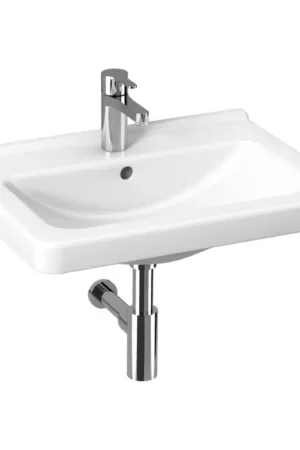 JIKA H8104230001041 - Hangend wastafel CUBITO 60x45 cm keramiek/wit Premium