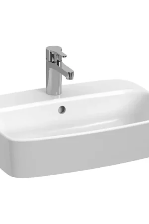 Weekendaanbieding JIKA H8183820001041 - Opbouwwastafel LYRA 55x40 cm keramiek/wit