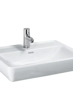 LAUFEN H8189510001041 - Wastafel voor opbouw/wandmontage PRO 55x48 cm keramiek/wit Premium