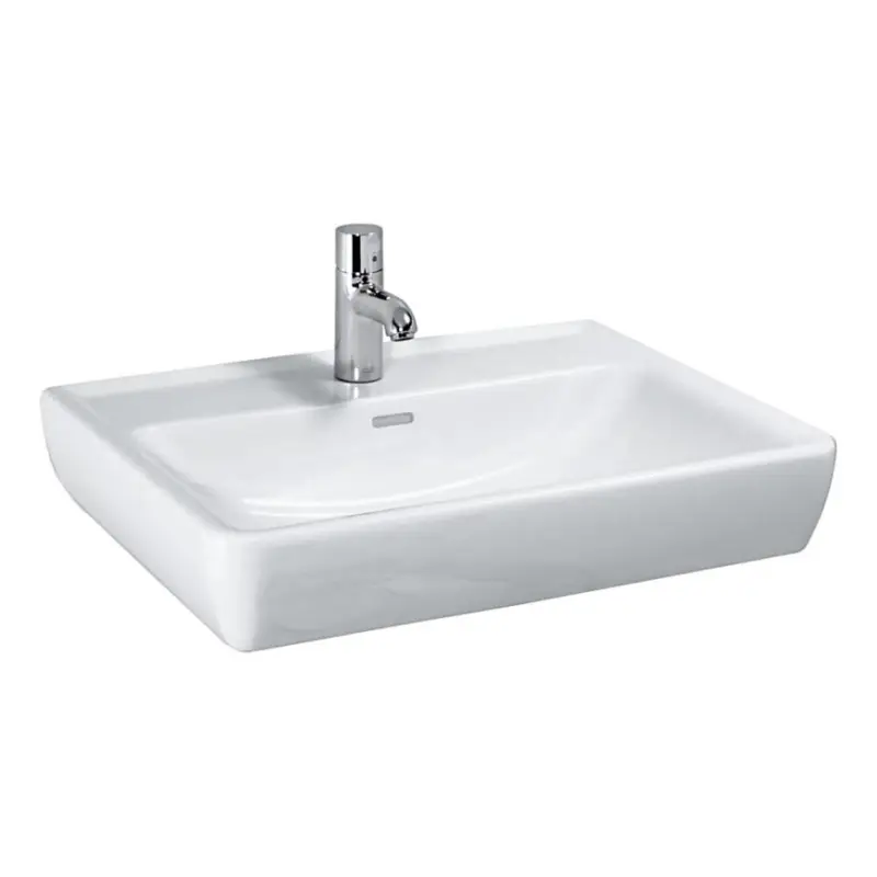LAUFEN H8189510001041 - Wastafel voor opbouw/wandmontage PRO 55x48 cm keramiek/wit Premium