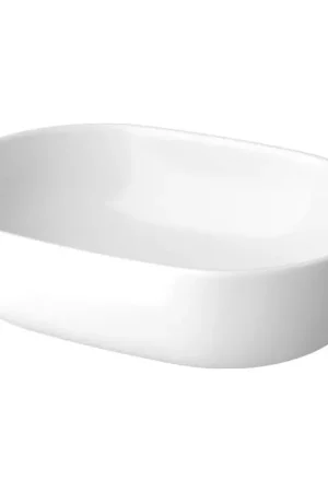 Alleen Vandaag Cersanit K116-049 - Opbouwwastafel MODUO 35,5x50 cm keramiek/glanzend wit