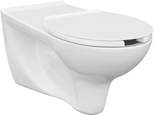 Cersanit K670-002 - Toegankelijk hangend toilet ETIUDA keramiek/wit Favoriet