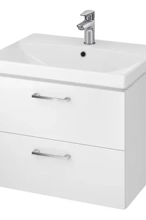 Cersanit S801-142-DSM - Hangend badmeubel met wastafel LARA CITY 60x45 cm wit Premium