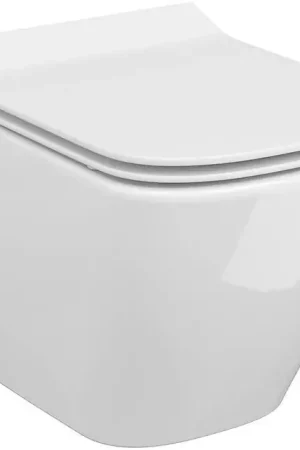 Meest Verkocht Cersanit S701-405 - Hangend toilet met zitting CITY SQUARE keramiek/wit