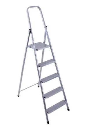 Opvouwbare trapladder 5 treden 180x51 cm Koop Vandaag