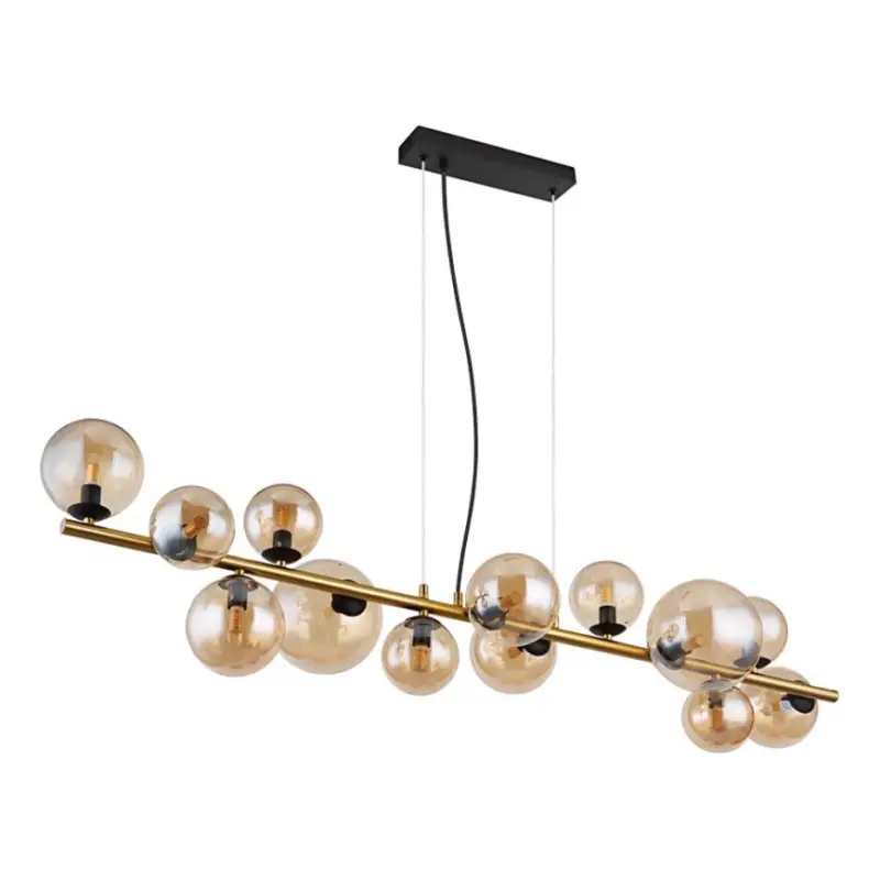 Uitverkoop Globo - LED-kroonluchter met kabel 13xG9/3,5W/230V messing