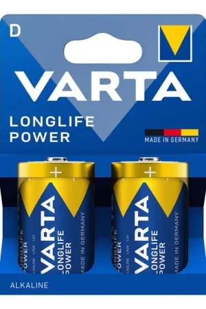 Bestel Nu Varta 4920121422 - 2 stuks Alkalinebatterijen LONGLIFE POWER LR20/D 1,5V
