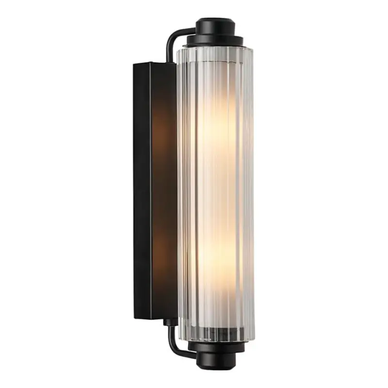 Nordlux - Spiegelverlichting NIMAL voor de badkamer 2xE14/25W/230V IP44 zwart Lage Prijs
