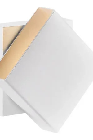 Actieprijs Nordlux - Dimbare LED buitenwandlamp TURN LED/13,8W/230V IP54 wit