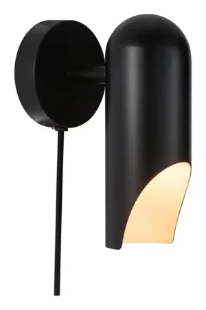 Alleen Vandaag Nordlux - Wandlamp ROCHELLE 1xGU10/8W/230V zwart