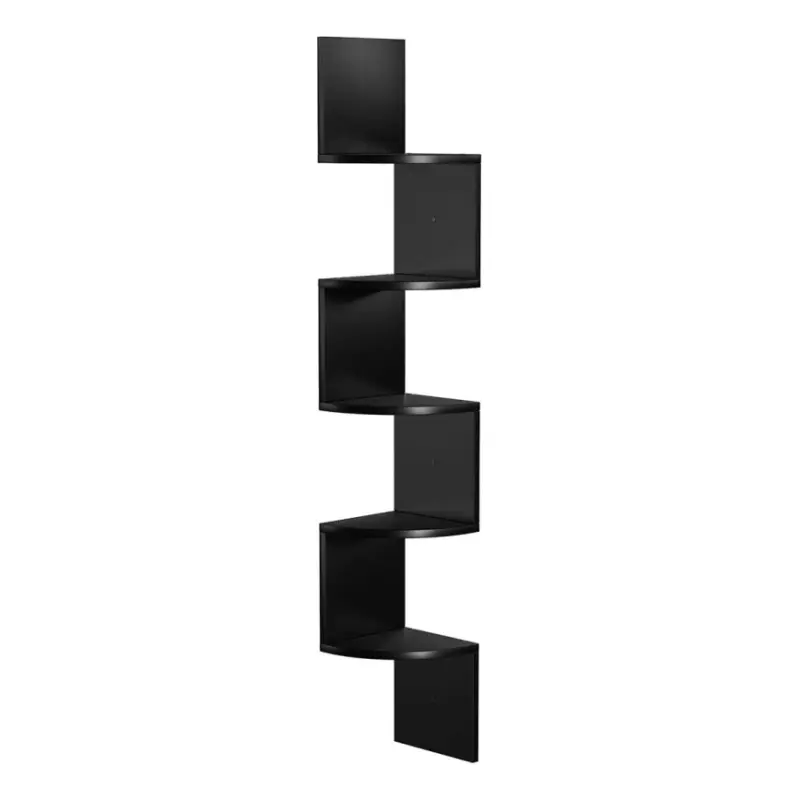 Hoekwandplank SNAKE zwart Bestseller
