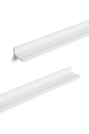 Favoriet Set van 2 wandplanken SHELFY, wit
