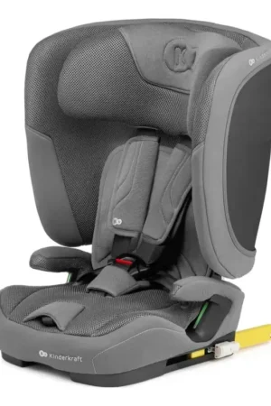 Nu Kopen KINDERKRAFT - Autostoel FIX2GO i-Size 76-150 cm grijs