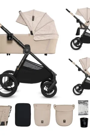KINDERKRAFT - Combi-kinderwagen 2-in-1 NEA 2 Dune Whisper Bizuu Weekendaanbieding