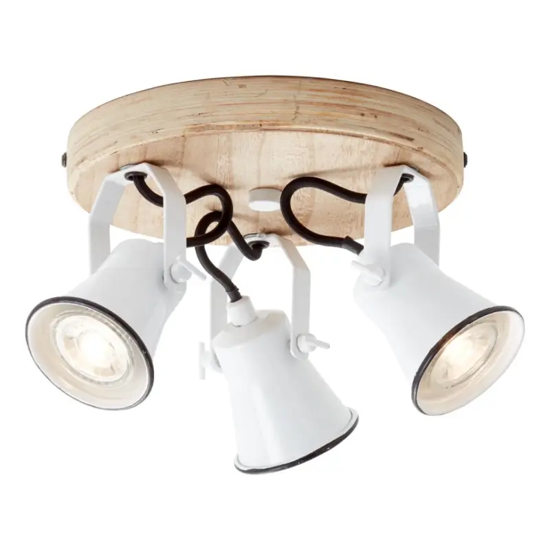Brilliant - Spotlamp SEED 3xGU10/5W/230V wit/beige Flitsaanbieding