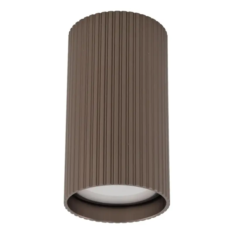 Seizoensaanbieding Spotlamp TUNE S 1xGU10/10W/230V 10 cm bruin