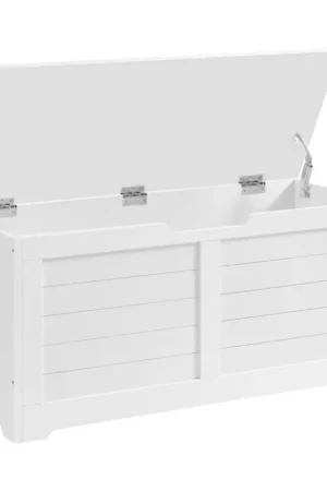 Opbergkist TOVIAN 100x46x40 cm, wit Koop Vandaag