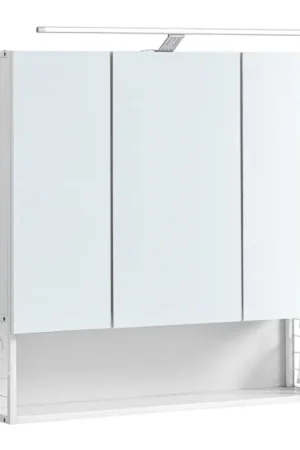 LED spiegelkast voor de badkamer SKY 70x70x16 cm 230V wit Exclusieve Aanbieding