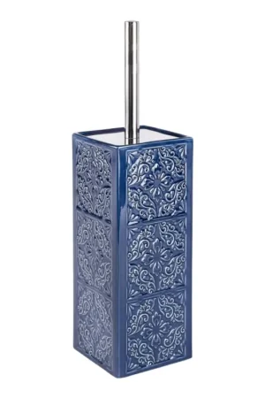 WENKO 22654100 - Toiletborstel CORDOBA 9,5x35 cm blauw Express Levering