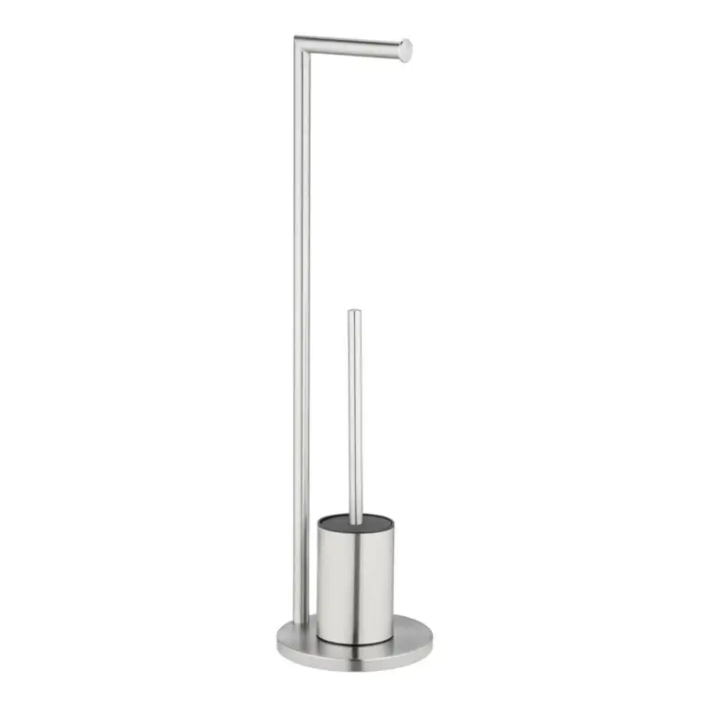 Betrouwbaar WENKO 25676100 - wc-set FERLA 18x69,5 cm RVS/satijn