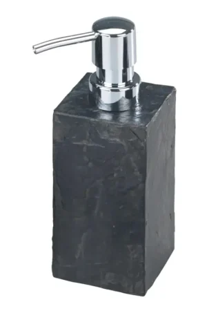 WENKO 17921100 - Zeepdispenser SLATE ROCK 250 ml antraciet Beste Prijs