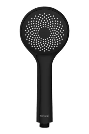 Bestseller WENKO 24922100 - Douchekop WATERSAVING SYSTEM 9,5x9,5 cm zwart