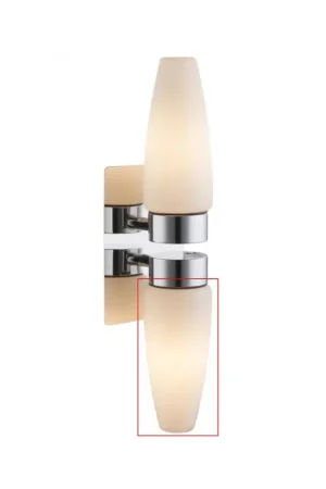 Lage Prijs Globo - Vervangingsglas voor wandlamp G9