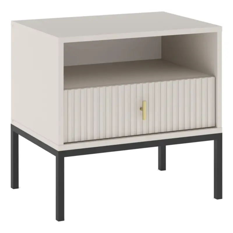 Lage Prijs Nachtkastje SUE beige/kasjmier