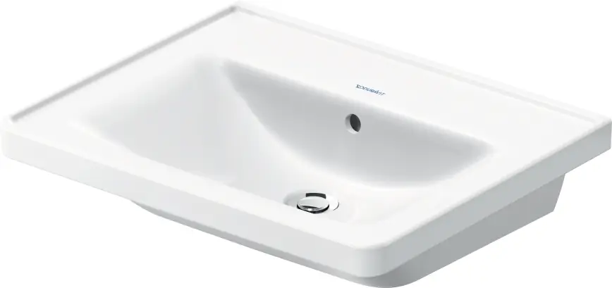 Must-Have Duravit 2367600060 - Wandgemonteerde wastafel D-NEO 60x48 cm keramiek/glanzend wit