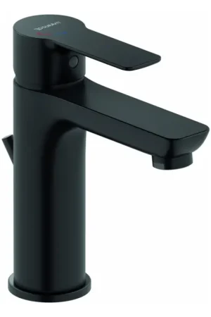 Beste Prijs Duravit DC1023001046 - Wastafelmengkraan + afvoer D-CODE mat zwart