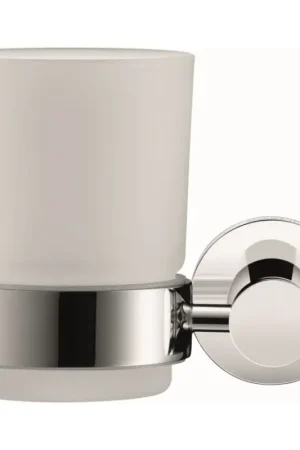 Duravit 99191000 - Wandhouder voor tandenborstels D-CODE links glanzend chroom Hoge Kwaliteit